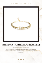 Fortuna Horseshoe Bracelet