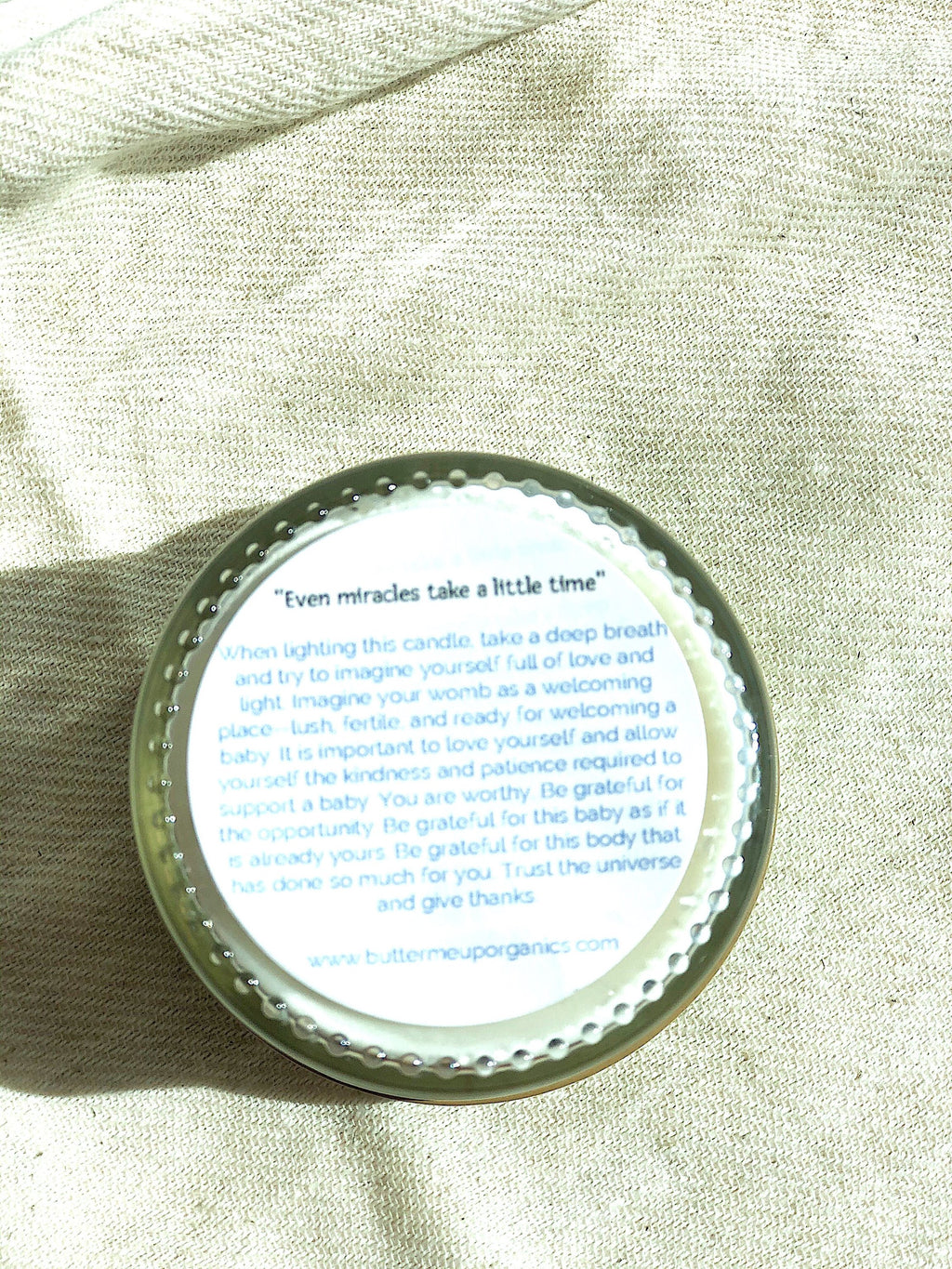 Fertility Ritual Candle — Rose Quartz
