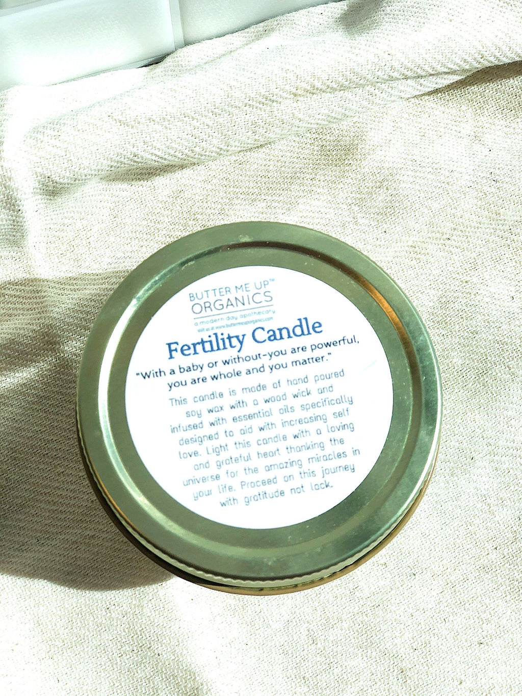 Fertility Ritual Candle — Rose Quartz