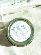 Fertility Ritual Candle — Rose Quartz