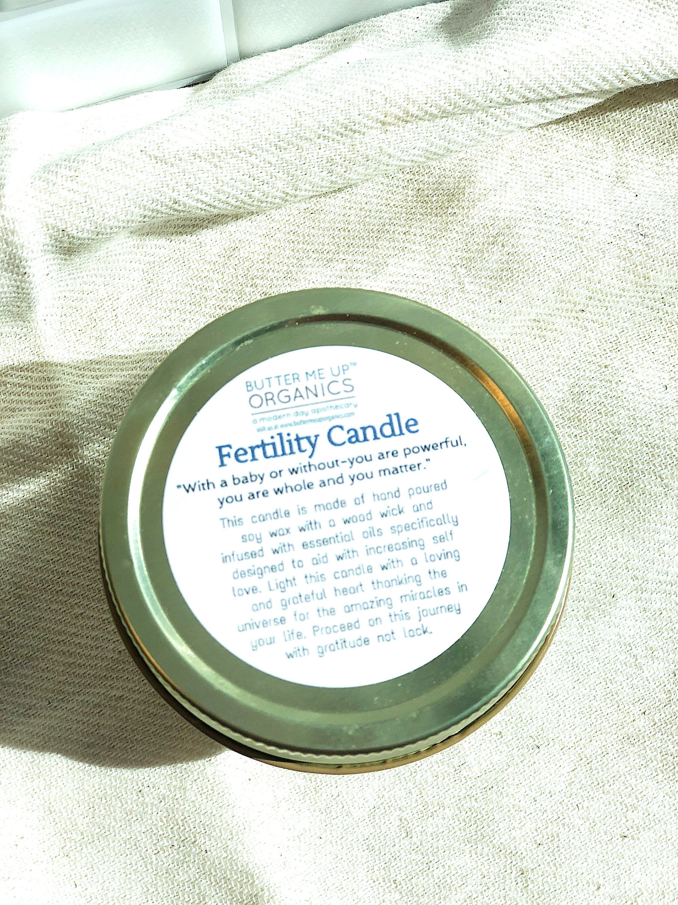 Fertility Ritual Candle — Rose Quartz