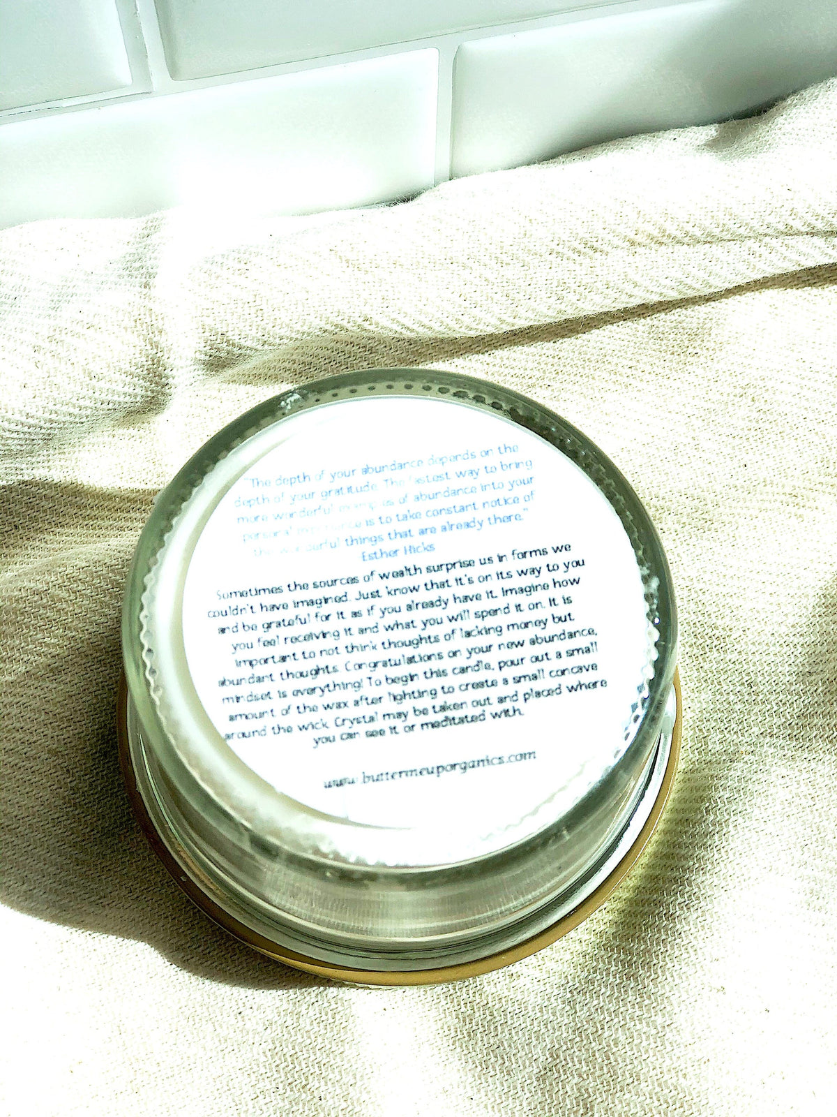 Abundance Ritual Candle — Citrine