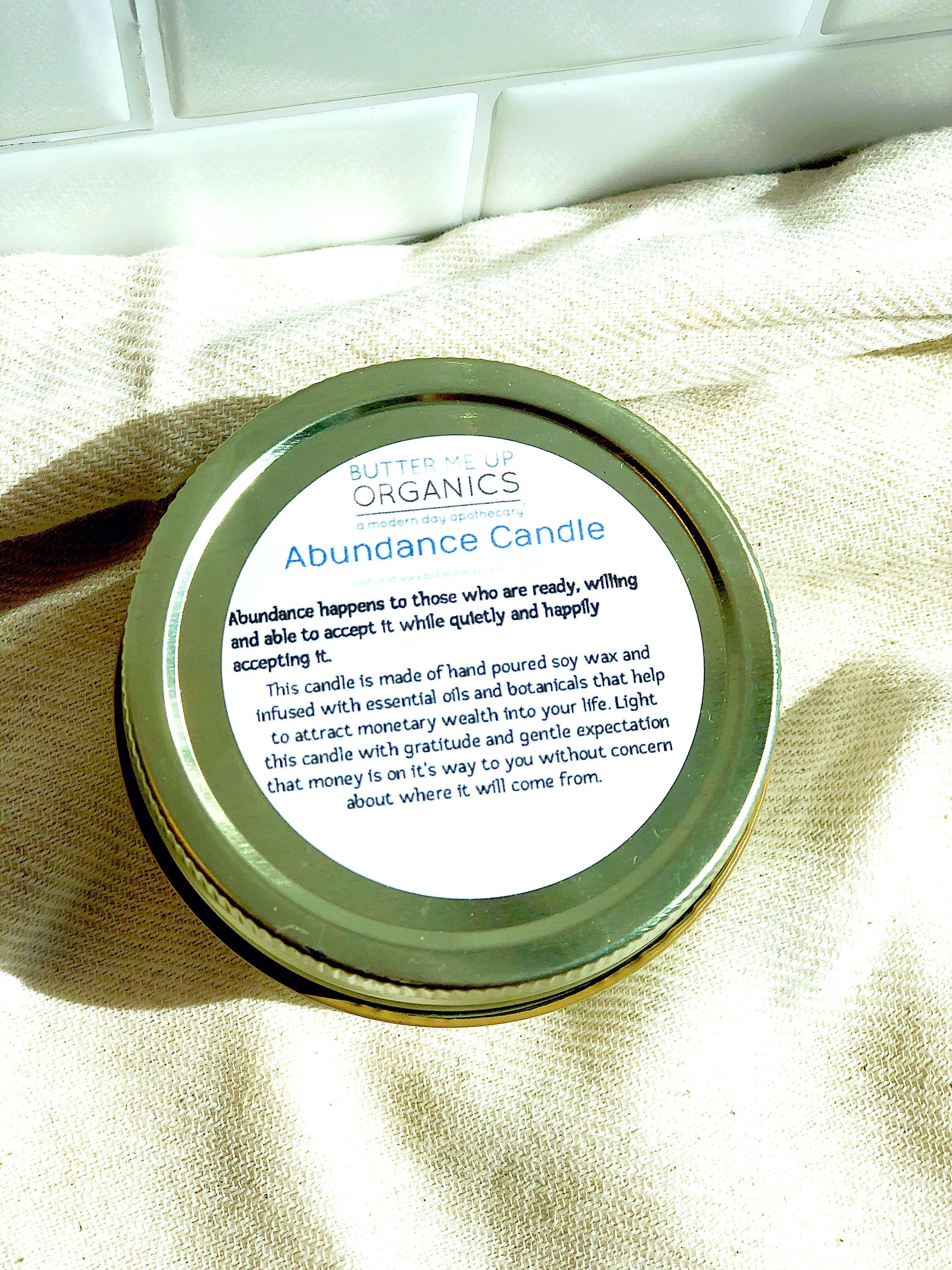 Abundance Ritual Candle — Citrine