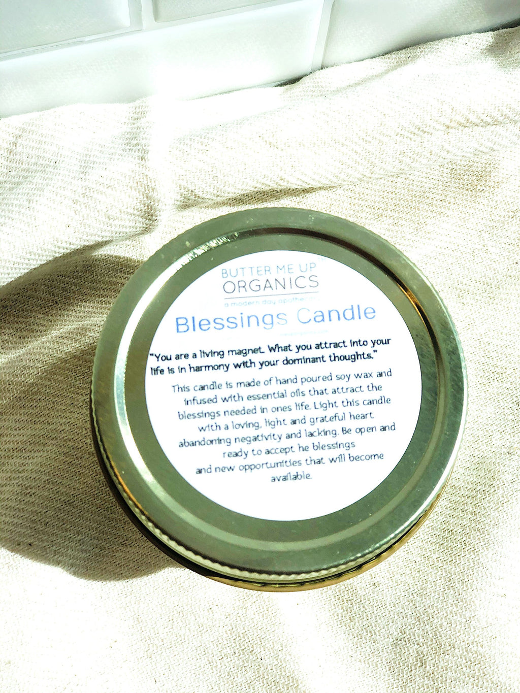 Blessings Ritual Candle — Fluorite