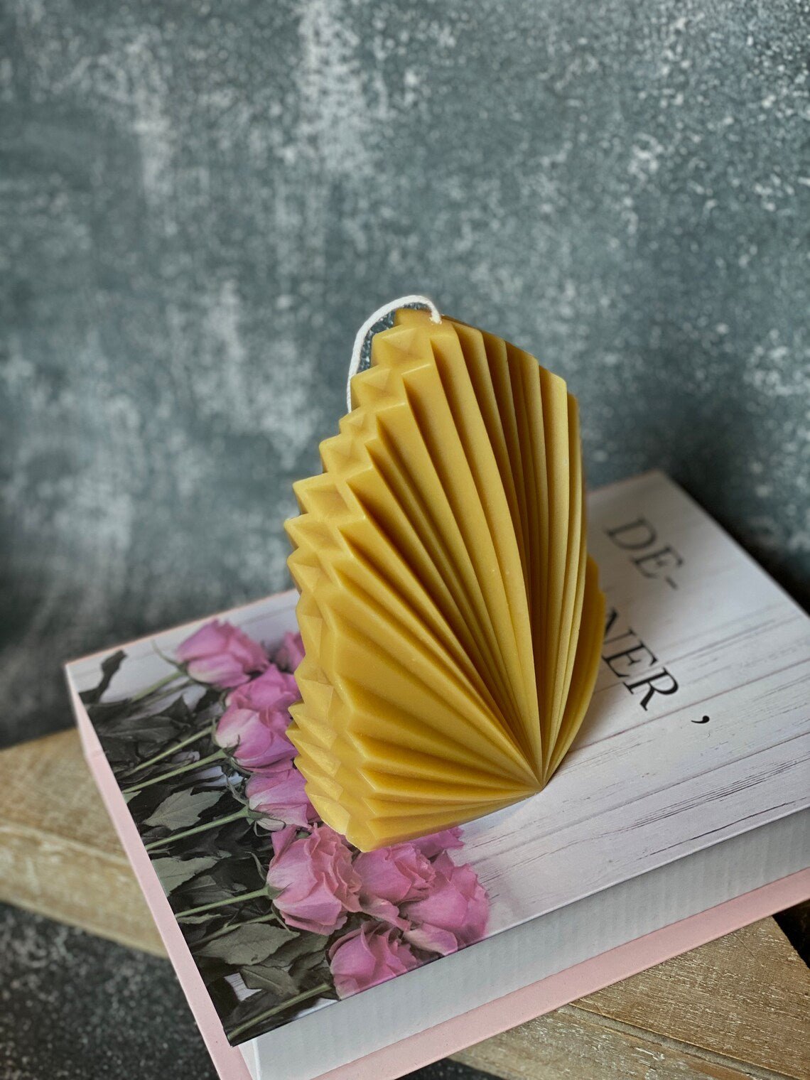 Palm Leaf Soy Candle