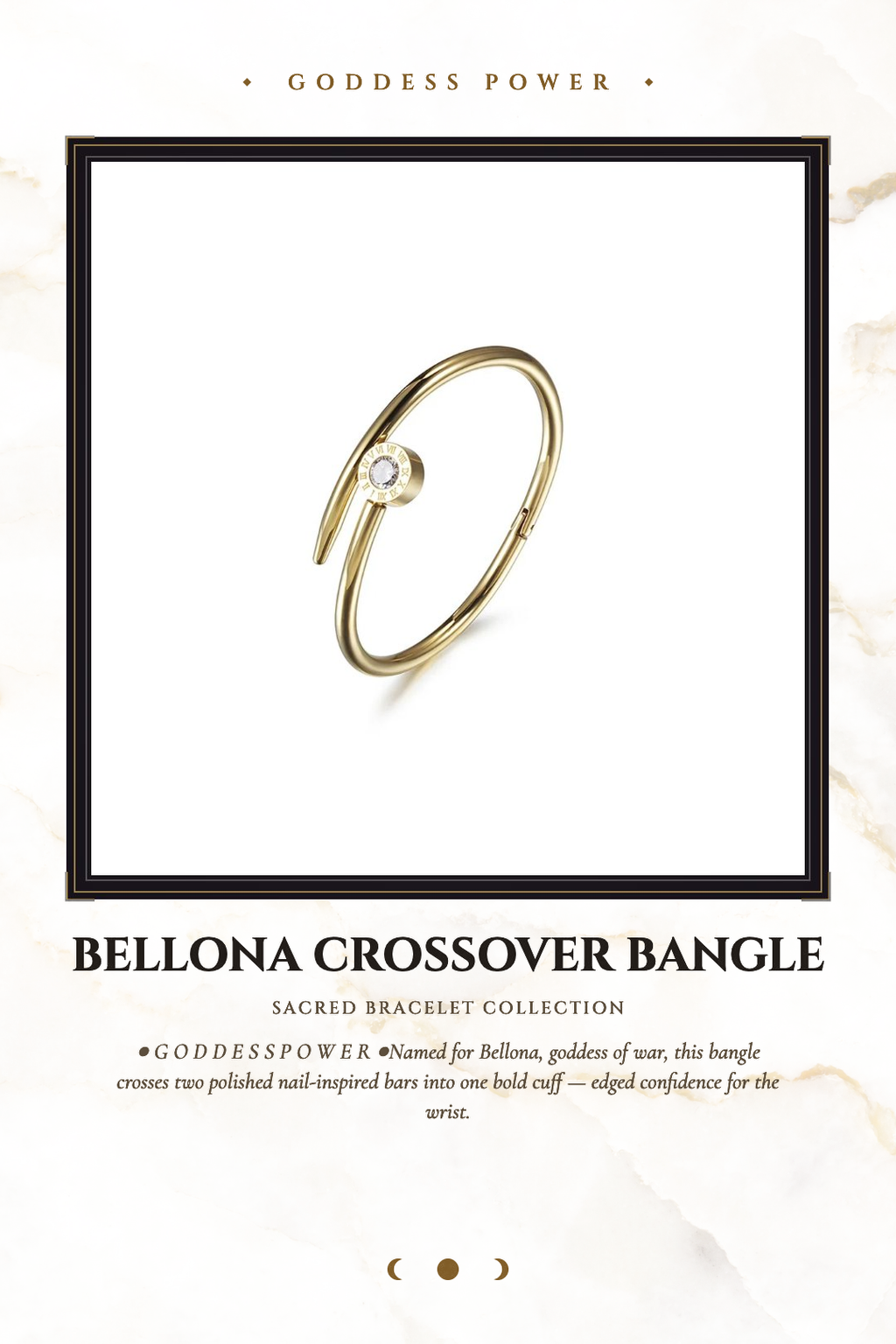 Bellona Crossover Bangle