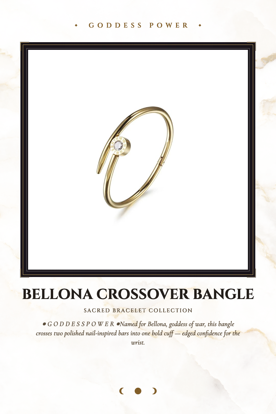 Bellona Crossover Bangle