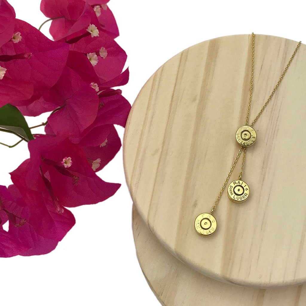 Phoenix Bullet Cluster Necklace