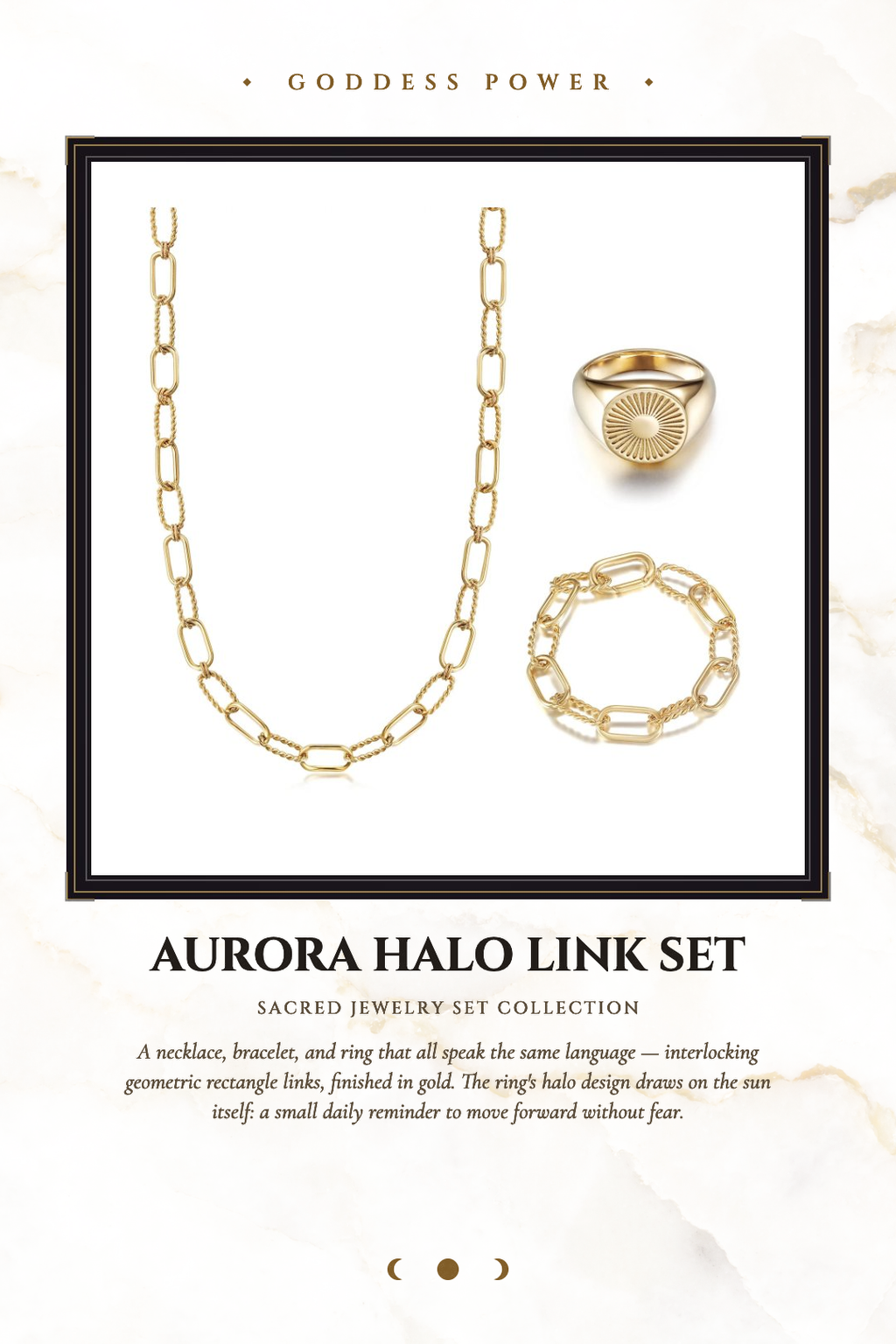 Aurora Halo Link Set
