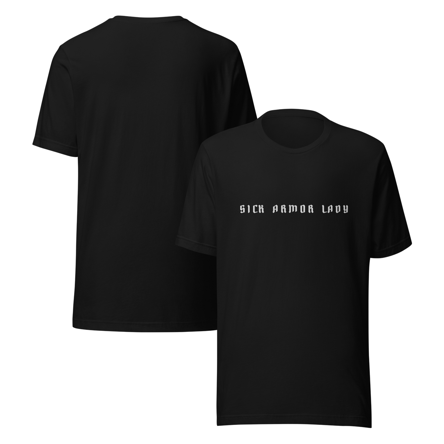 Sick Armor Lady T-shirt