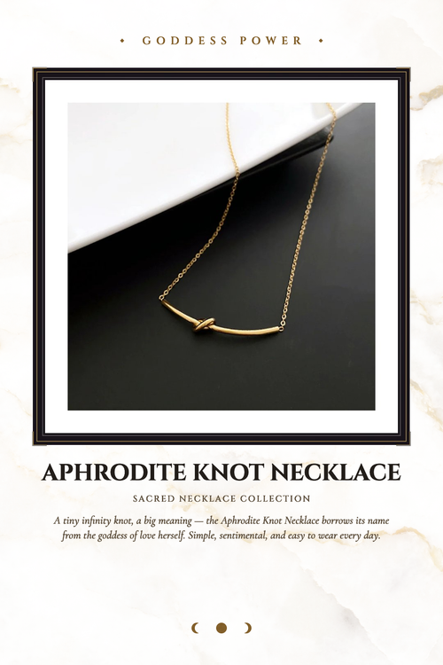 Aphrodite Knot Necklace
