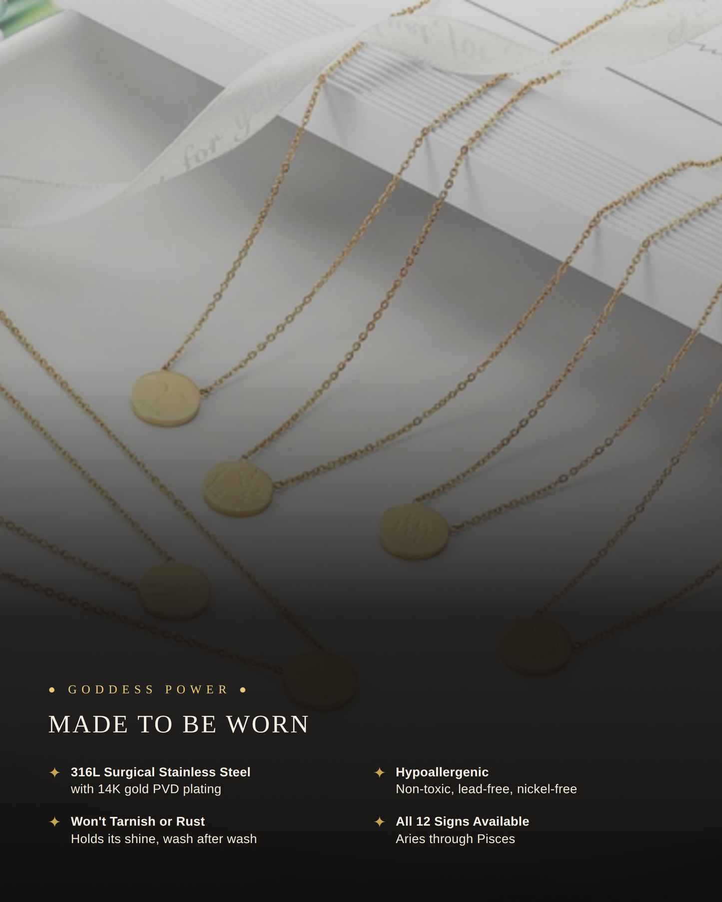 Written In The Stars Zodiac Necklace