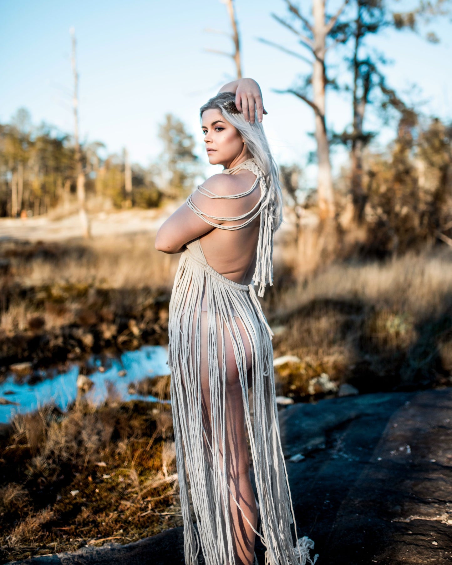 aphrodite greek goddess goddess boho wedding dress Aphrodite Spring 2021 Collection