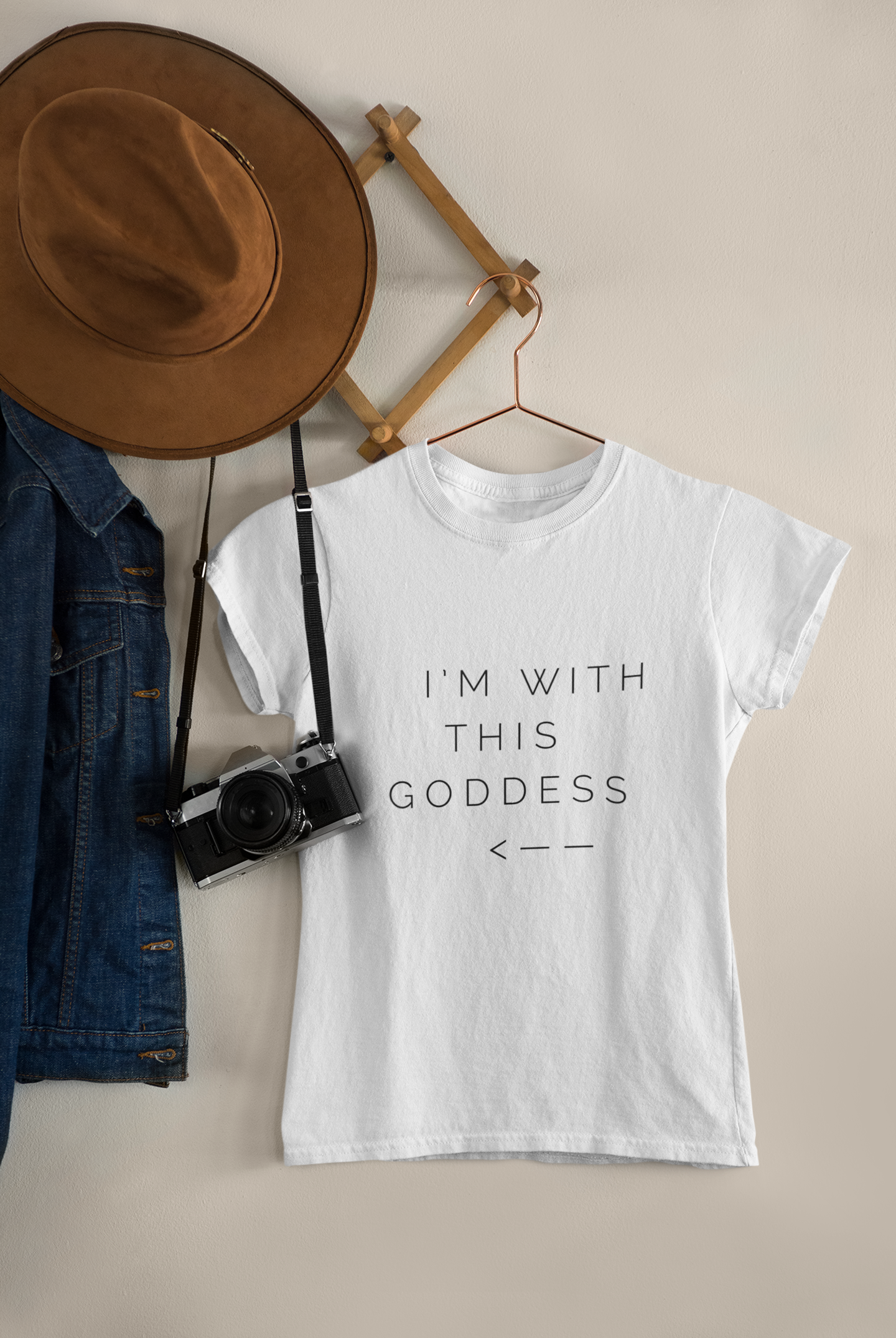 I'm With This Goddess T-Shirt