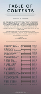 DIY Beginner Macrame Ebook and Lady Knight Set Tutorial: Corset & Tassets Bundle