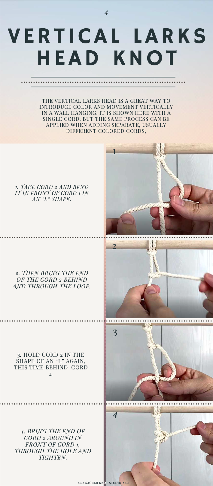 Macrame Kits for Adults Beginners: DIY Macrame Kit with 220 Yards Macrame  Cord and 58pcs Macrame Supplies. E-Book Tutorial for 5 Macrame Projects and